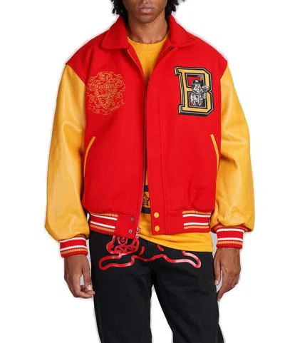 BILLIONAIRE BOYS CLUB BILLIONAIRE BOYS CLUB LOGO EMBROIDERED BOMBER JACKET