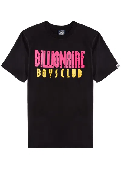 Billionaire Boys Club Logo-print Cotton T-shirt In Black