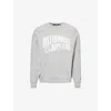 BILLIONAIRE BOYS CLUB BILLIONAIRE BOYS CLUB MEN'S HEATHER GREY ARCH BRANDED-PRINT COTTON-JERSEY SWEATSHIRT