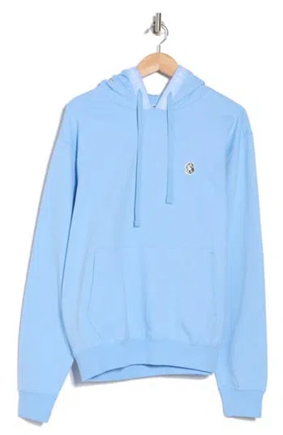 Billionaire Boys Club Mind Logo Tape Hoodie In Placid Blue
