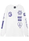 Billionaire Boys Club Printed Cotton Top In White