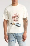 Billionaire Boys Club Ride Stable Graphic T-shirt In Whisper White