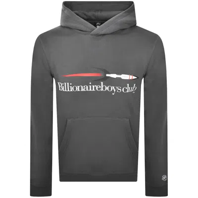 Billionaire Boys Club Rocket Logo Hoodie Grey In Gray