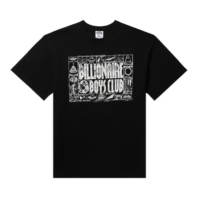 Pre-owned Billionaire Boys Club Schematic T-shirt 'black'