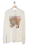 Billionaire Boys Club Siesta Long Sleeve Cotton Graphic T-shirt In Jet Stream