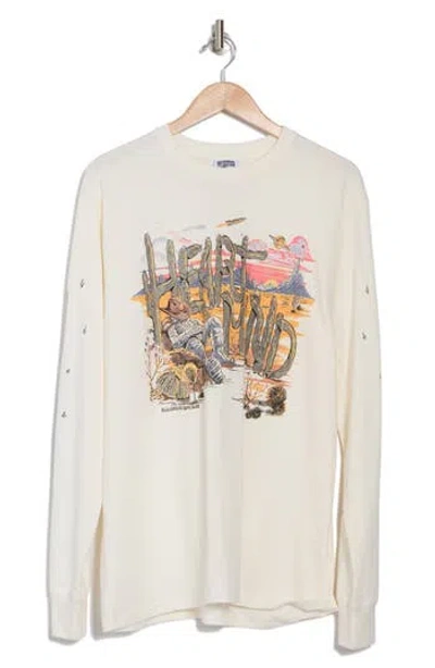 Billionaire Boys Club Siesta Long Sleeve Cotton Graphic T-shirt In Jet Stream