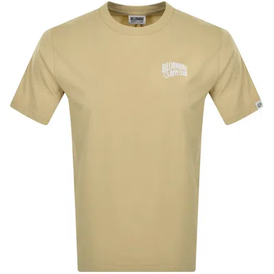 Billionaire Boys Club Small Arch Logo T Shirt Sand In Beige