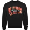 Billionaire Boys Club Tropical Island Fill Arch Logo Crewneck Sweatshirt In Black