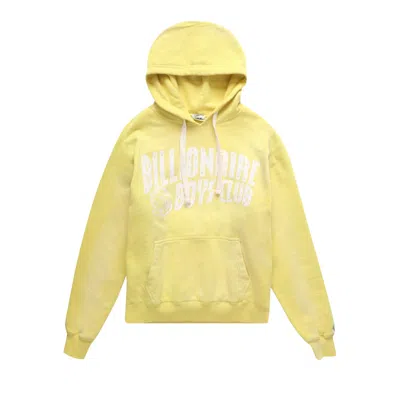 Pre-owned Billionaire Boys Club Vintage Arch Hoodie 'yellow/cream'