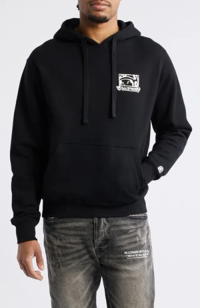 Billionaire Boys Club Whm Cotton Graphic Hoodie In Black