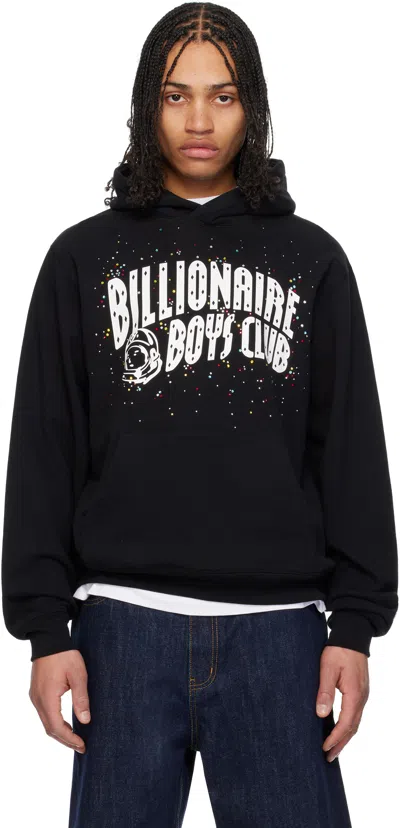 Billionaire Boys Club Black Embellished Arch Logo Popover Hoodie