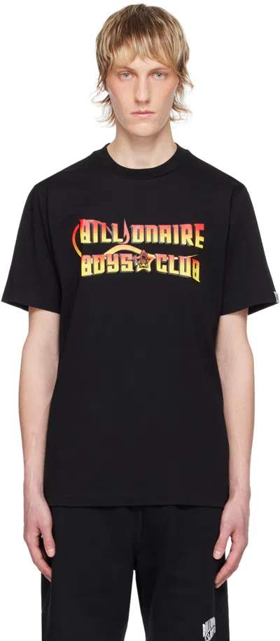 Billionaire Boys Club Black 'hook It Up' T-shirt In Schwarz