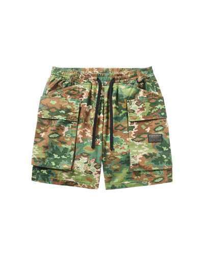 Billionaire Boys Club Kids' Camo Shorts In Green