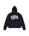 Billionaire Boys Club Classic Curve Logo Hoodie In Navy