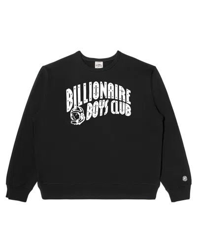 Billionaire Boys Club Kids' Classic Curve Logo Sweatshirt In Black