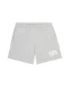 Billionaire Boys Club Classic Curve Logo Sweatshort In Heather Grey