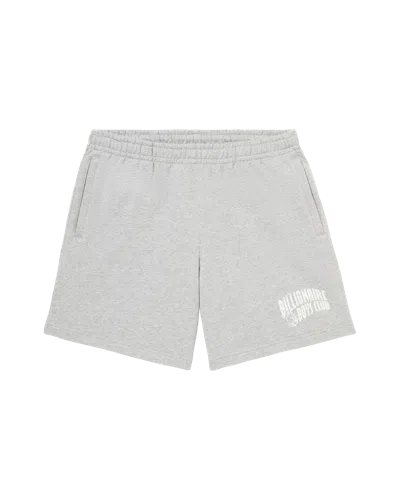Billionaire Boys Club Kids' Classic Curve Logo Sweatshort In Heather Grey