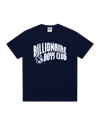 Billionaire Boys Club Classic Curve Logo Tee In Navy