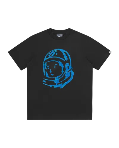 Billionaire Boys Club Kids' Cracked Flock Print Astro T-shirt In Black