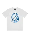 Billionaire Boys Club Cracked Flock Print Astro T-shirt In White
