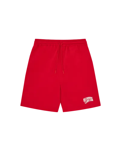 Billionaire Boys Club Kids' Diamonds & Dollars Water Reactive Swim Short In Red