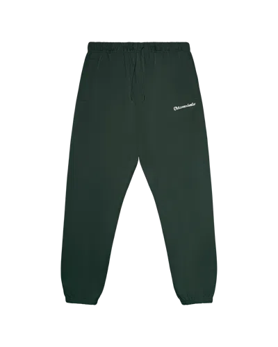 Billionaire Boys Club Kids' Embroidered Logo Sweatpant In Forest Green