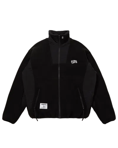 Billionaire Boys Club Kids' Fleece Zip Up C&s In Black