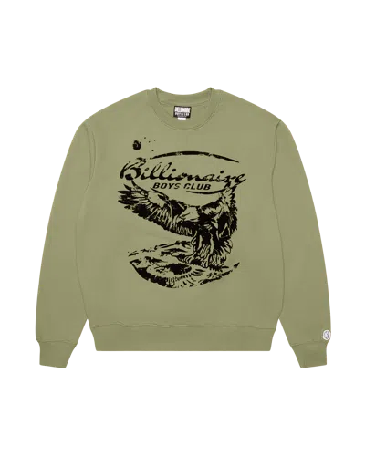Billionaire Boys Club Kids' Flight Sweatshirt In Capulet Olive