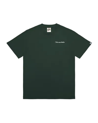 Billionaire Boys Club Kids' Flying Logo Tee In Forest Green