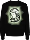 Billionaire Boys Club Glow Astro Printed Cotton Sweatshirt In Black