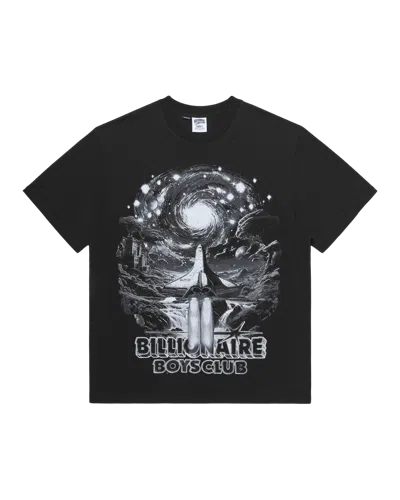 Billionaire Boys Club Kids' Gray Horizon Oversized Tee In Black