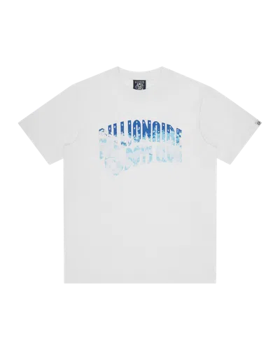 Billionaire Boys Club Kids' Great Wave Fill Arch Logo T-shirt In White