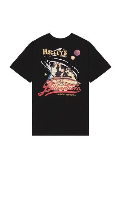 Billionaire Boys Club Halley Hotel Short Sleeve Tee In 黑色