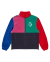 Billionaire Boys Club Heart & Mind Colour Block Fleece Jacket In Multi