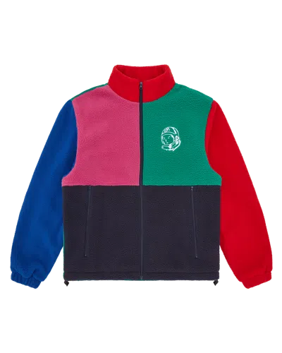 Billionaire Boys Club Kids' Heart & Mind Colour Block Fleece Jacket In Multi