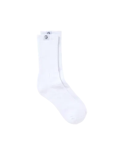 Billionaire Boys Club Kids' Helmet Head Patch Sock In White