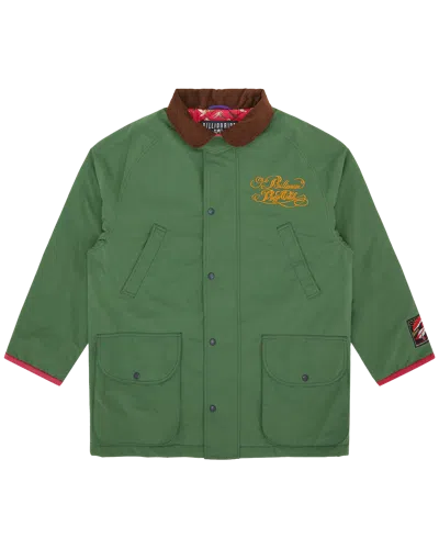 Billionaire Boys Club Kids' Hunting Jacket In Green