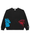 Billionaire Boys Club Jumbo D&d Crewneck In Black
