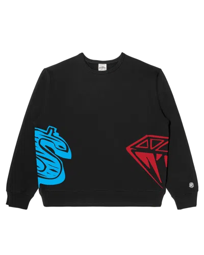 Billionaire Boys Club Kids' Jumbo D&d Crewneck In Black