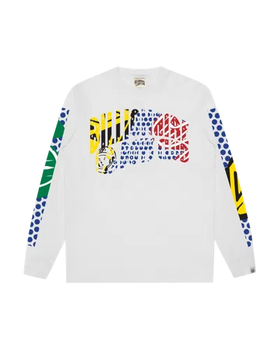 Billionaire Boys Club Kids' Jumbo D&d Ls Tee In White