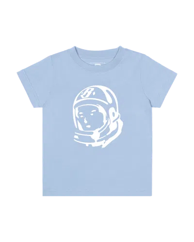 Billionaire Boys Club Kids Helmet Head Logo Tee In Chambray