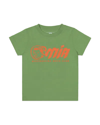 Billionaire Boys Club Kids Mia Og Logo Tee In Watercress