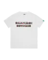 Billionaire Boys Club Kids Robot Text T-shirt In White