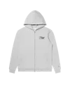Billionaire Boys Club Lil Og Logo Full Zip Hoodie In Heather Grey