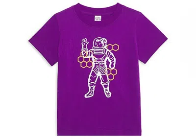 Pre-owned Billionaire Boys Club Little Kids Beekeeper Tee Shirt In Purple/magic