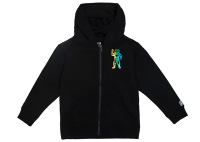 Pre-owned Billionaire Boys Club Little Kids Shimmer Hoodie In Black