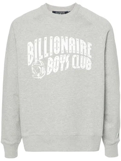 Billionaire Boys Club Logo Cotton Sweatshirt In Grey
