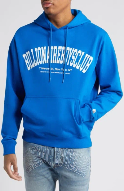 Billionaire Boys Club Logo Graphic Hoodie In Sky Diver