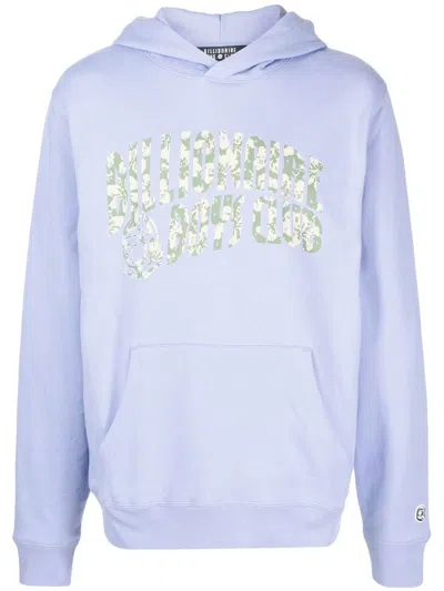 Billionaire Boys Club Logo Print Hoodie In Purple