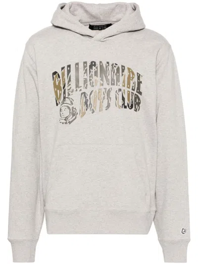 Billionaire Boys Club Logo-print Hoodie In Grey